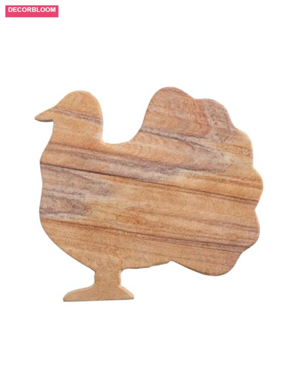 Thanksgiving Turkey Mini Marble Serving Board Rustic Sandstone